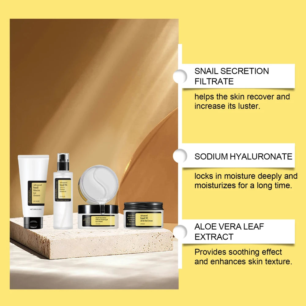 Snail Mucin Glow Routine Set