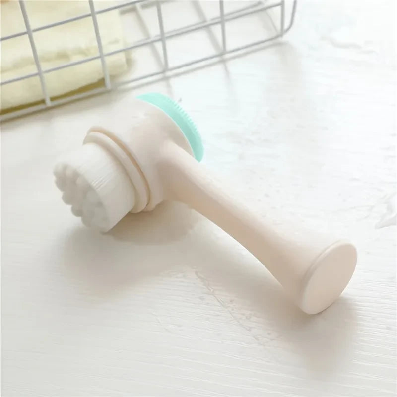 Dual-Sided Silicone Facial Brush