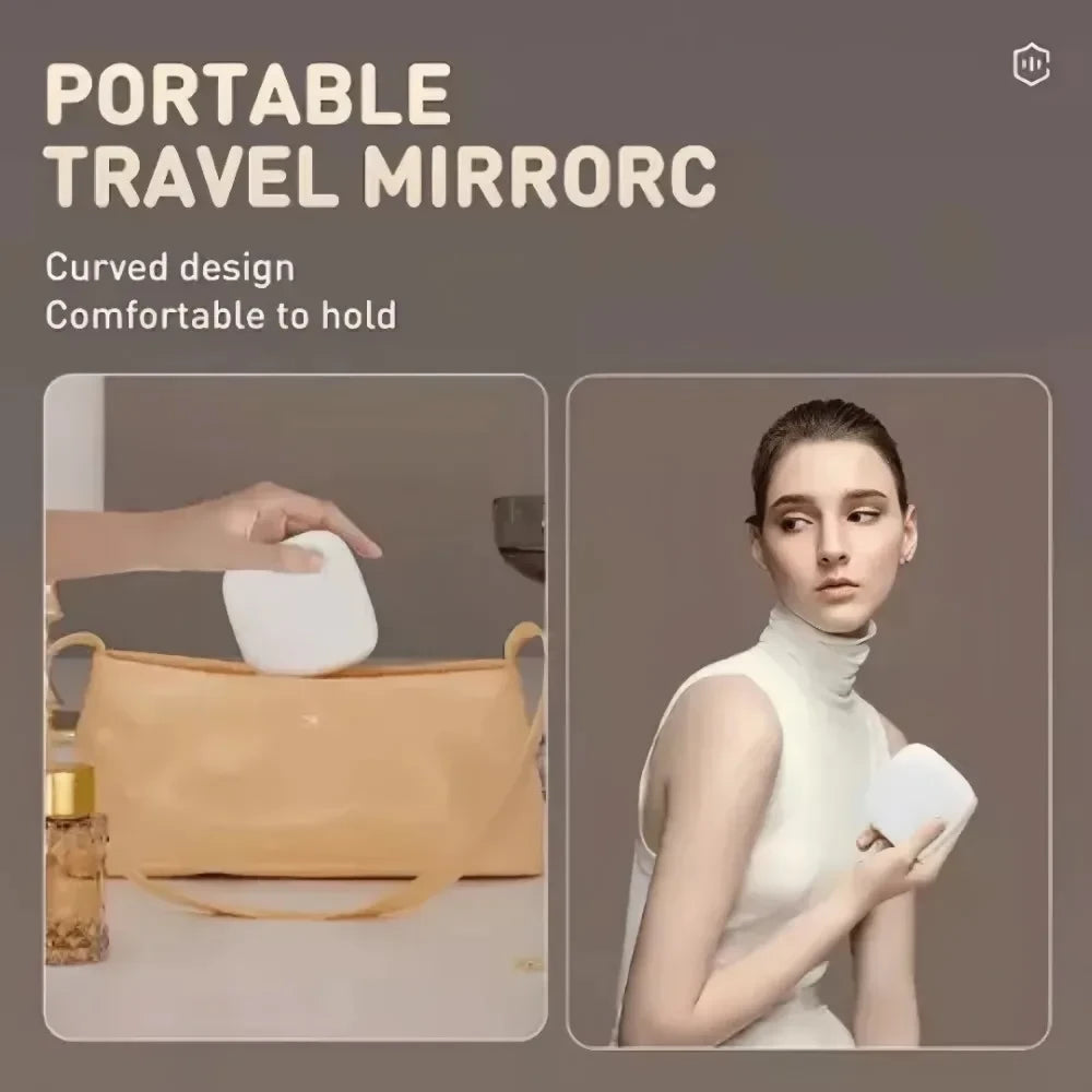 Portable LED Travel Makeup Mirror